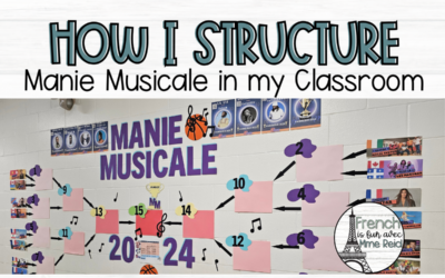 How I Structure Manie Musicale in my Classroom